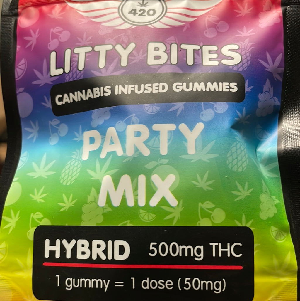 Little bites 500 mg THC per pack