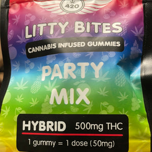 Little bites 500 mg THC per pack