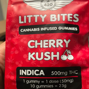 Little bites 500mg THC at Canadian kush